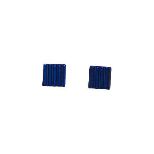 Blue Stud Earrings – ES408