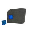 Blue Textured Cufflinks - CL408 - Image 4