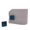 Blue Textured Cufflinks - CL409 - Image 4