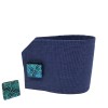 Blue Textured Cufflinks - CL411 - Image 2