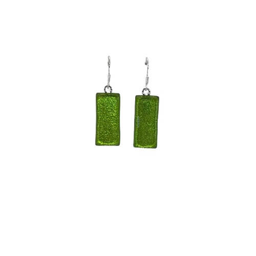 Green Hanging Earrings-EH369