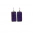 Purple Hanging Earrings-EH633