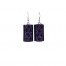 Purple Hanging Earrings-EH644