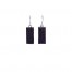 Purple Hanging Earrings-EH665