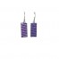Purple Hanging Earrings-EH667