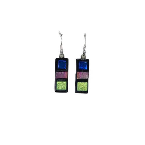 Rainbow Hanging Earrings-EH557