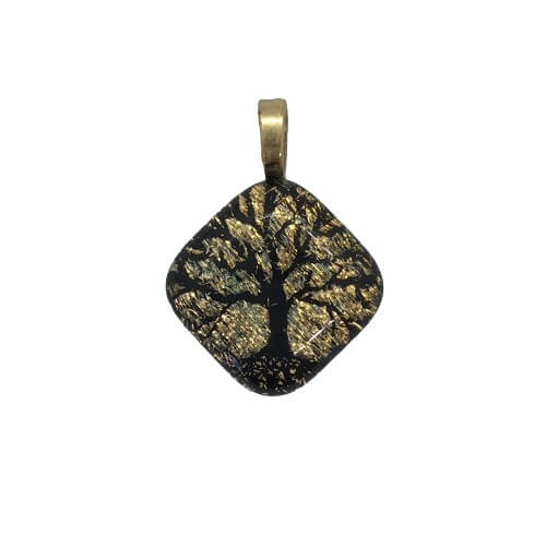 Warm Etched Pendant-EP161 Tree